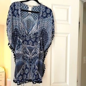 Jessica Simpson Chiffon Cover Up